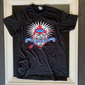 2010 medium black vintage Chop Tops T-shirt